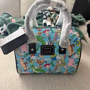 Loungefly Toy Story Kids Bag with Blue and Green Design